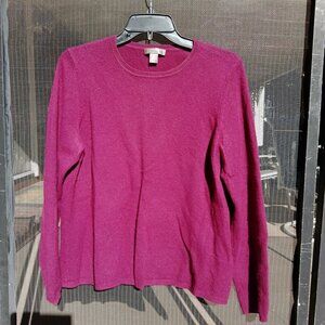 Charter Club Cashmere Sweater Long Sleeve Crew Neck L